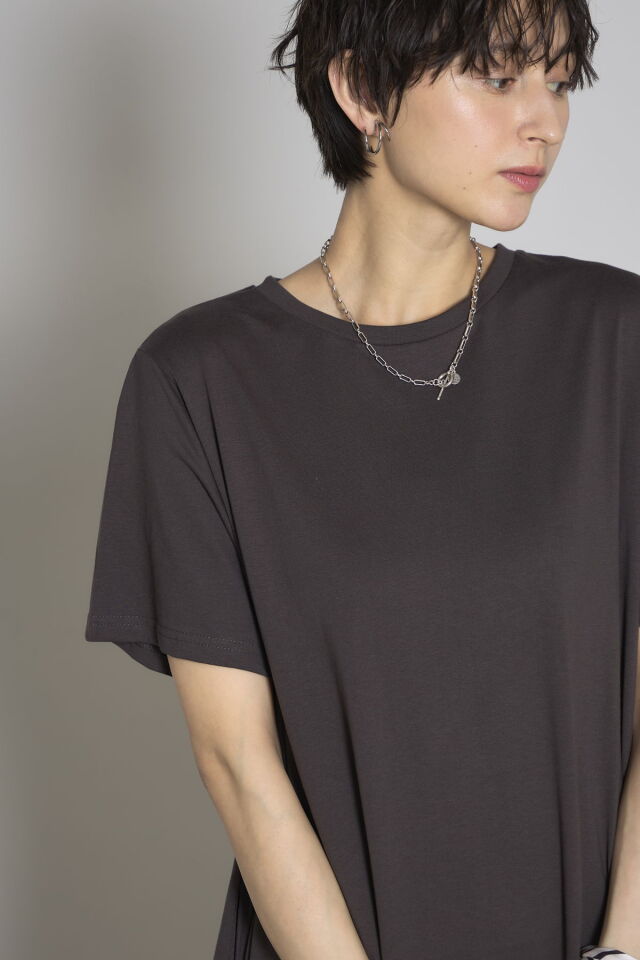 Reflect　カットワンピース15号 新品 ZWコレクション ミニ丈ゴデットワンピース - バーガンディ