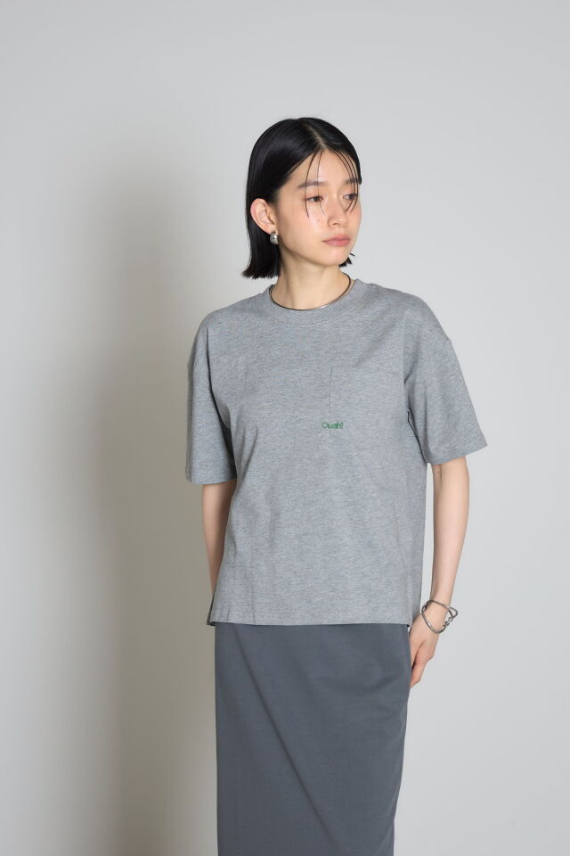 刺繍ロゴポケットTシャツ※一部店舗のみ入荷