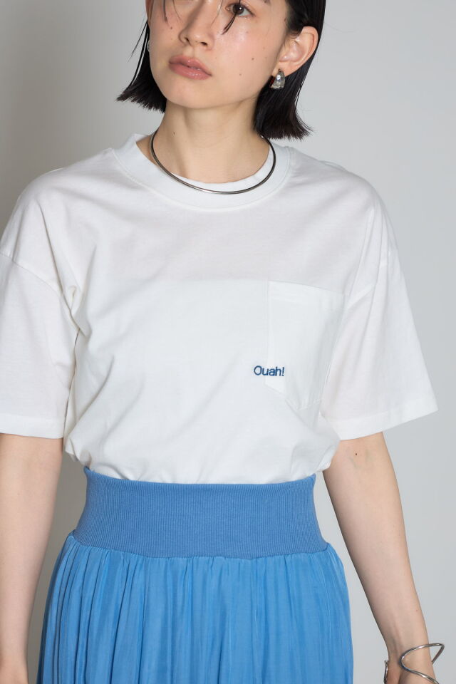 刺繍ロゴポケットTシャツ※一部店舗のみ入荷