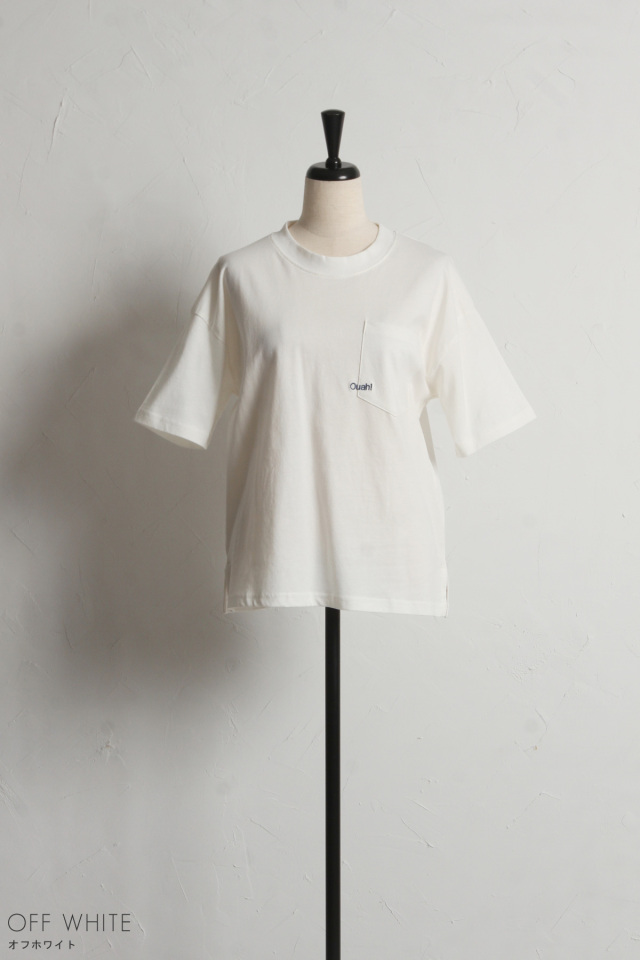 刺繍ロゴポケットTシャツ※一部店舗のみ入荷