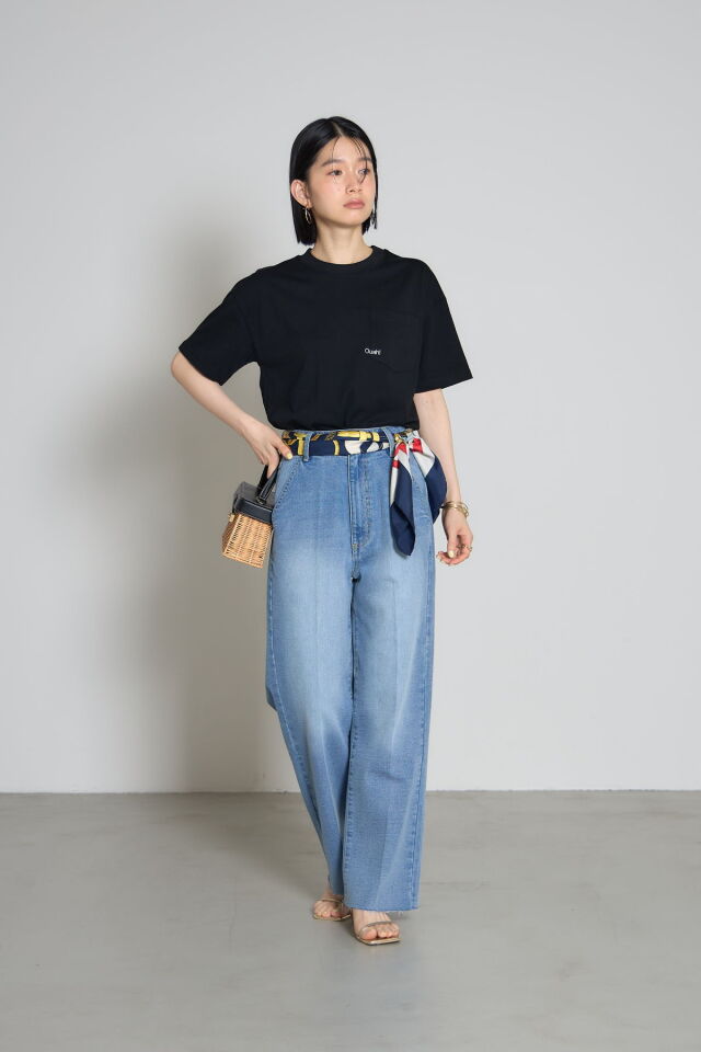 刺繍ロゴポケットTシャツ※一部店舗のみ入荷