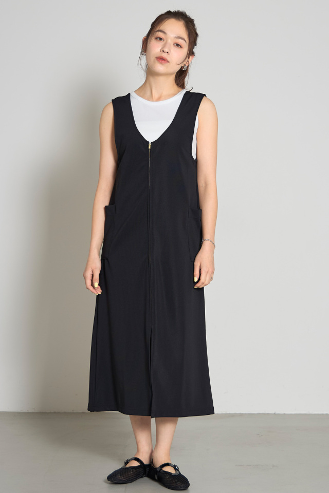 リップルジャンパースカート※一部店舗のみ入荷