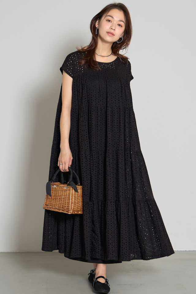 コットンレースノースリーブワンピース※一部店舗のみ入荷