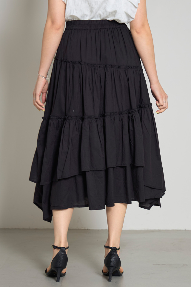 キャンブリックティアードスカート※一部店舗のみ入荷