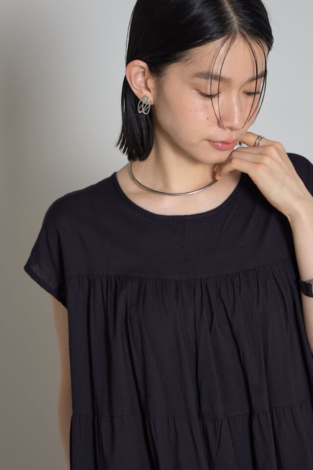 キャンブリックティアードワンピース※一部店舗のみ入荷