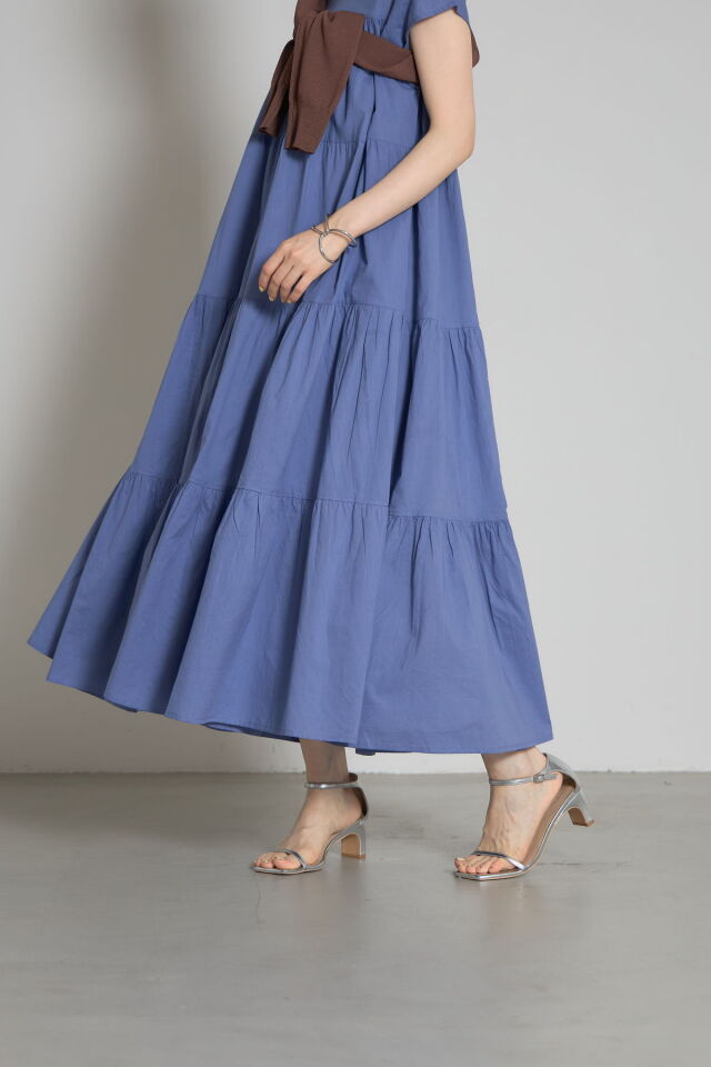 キャンブリックティアードワンピース※一部店舗のみ入荷