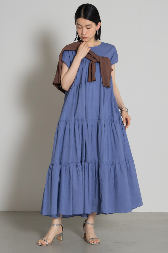 キャンブリックティアードワンピース※一部店舗のみ入荷