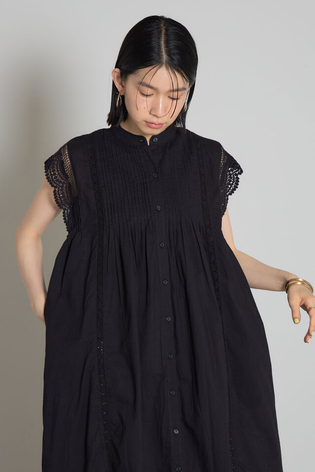 ピンタックレースワンピース※一部店舗のみ入荷