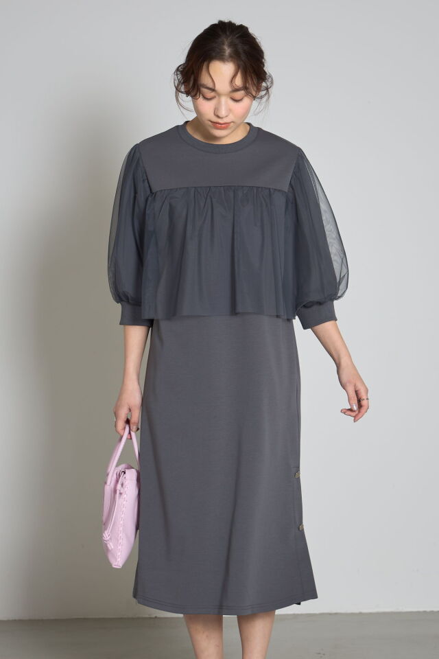 フリルギャザーワンピース※一部店舗のみ入荷