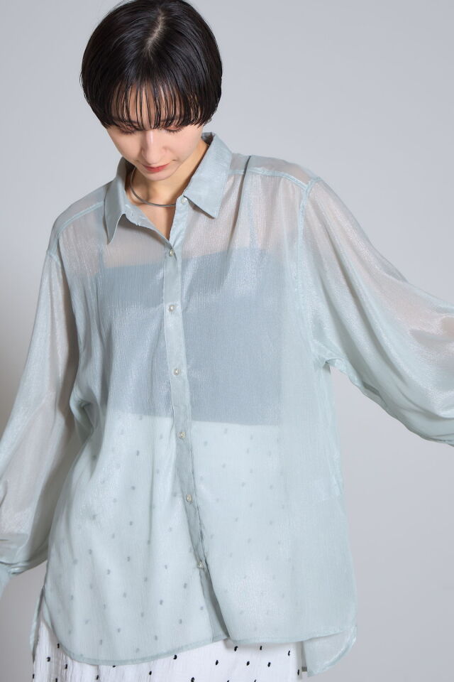 シアービッグシャツ