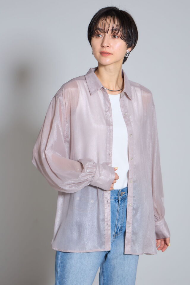 シアービッグシャツ