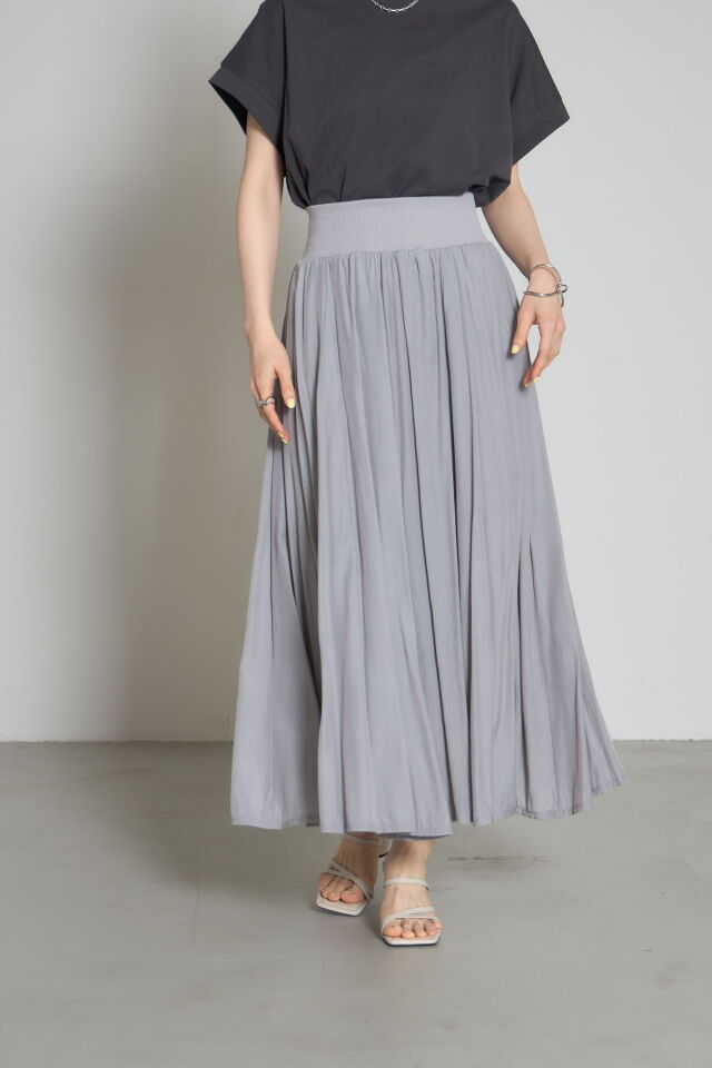 ウエストリブフレアスカート※一部店舗のみ入荷