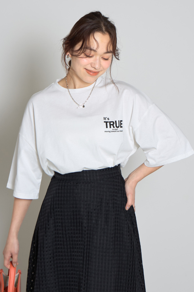 tシャツ 天竺ロゴＴシャツ レディース 天竺ロゴTシャツ※一部店舗のみ入荷