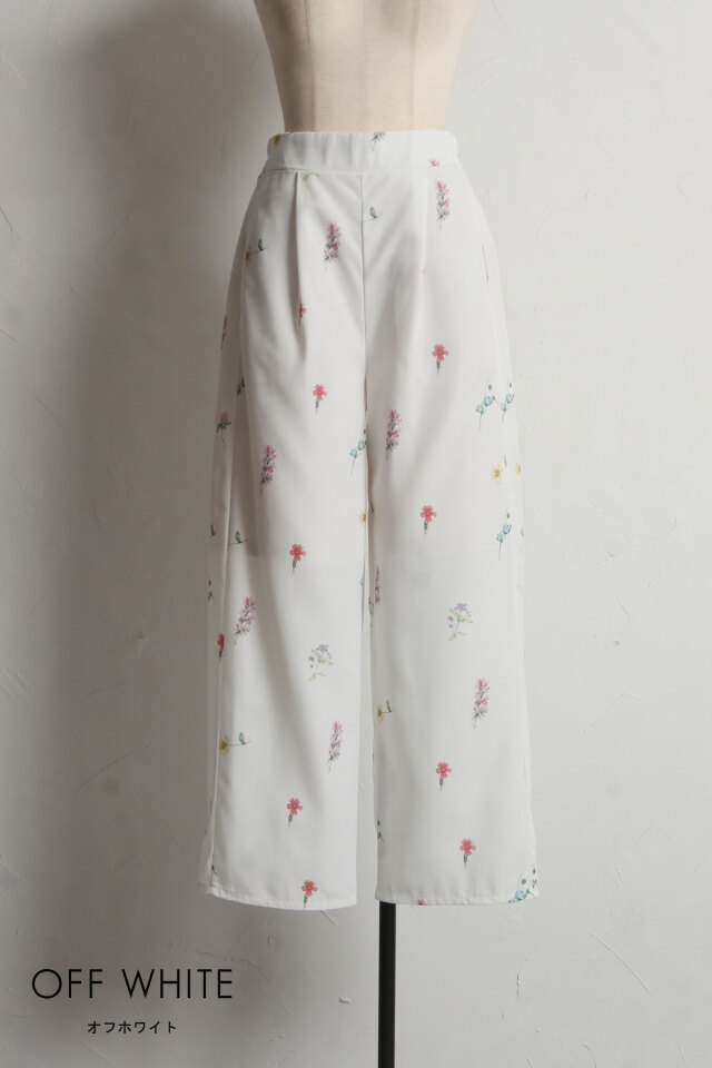 1番‎⋆✴︎˚。⋆ フラワープリントパンツ※一部店舗のみ入荷