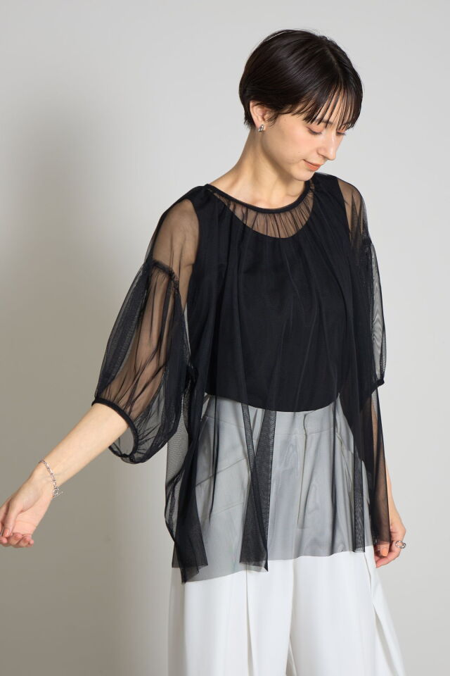 チュールタンクトップセット※一部店舗のみ入荷