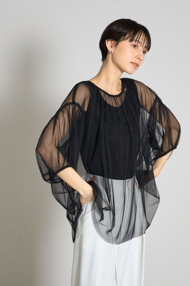 チュールタンクトップセット※一部店舗のみ入荷