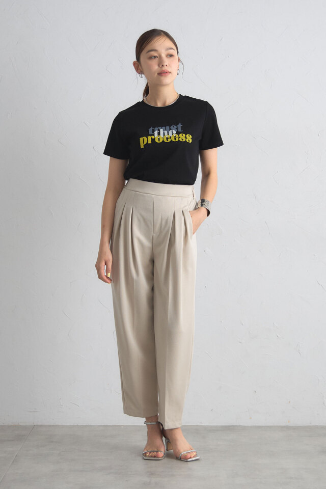入荷now 買えない タックパンツ※一部店舗のみ入荷 パンツ