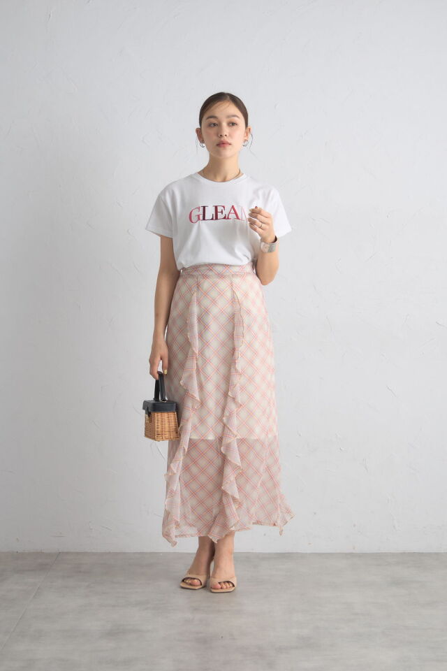 ロゴ刺繍Tシャツ※一部店舗のみ入荷