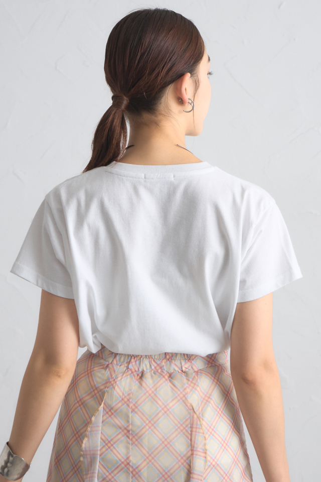 ロゴ刺繍Tシャツ※一部店舗のみ入荷