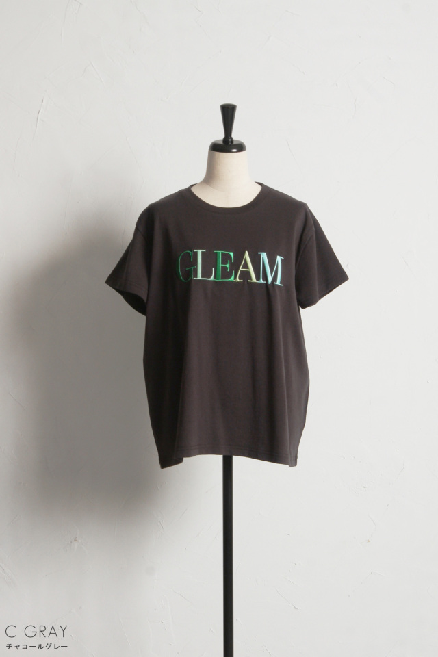ロゴ刺繍Tシャツ※一部店舗のみ入荷