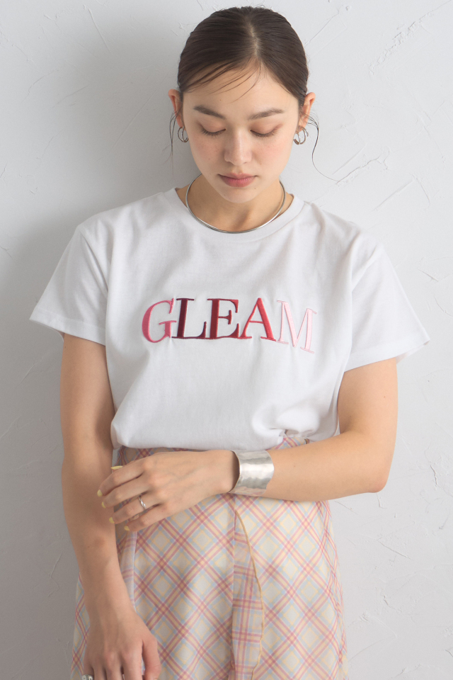 ロゴ刺繍Tシャツ※一部店舗のみ入荷