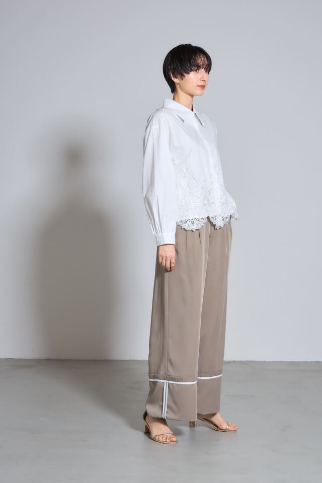 JULIUS[ユリウス] / GORDIN ROLL UP LOW CROTCH PANTS ロール