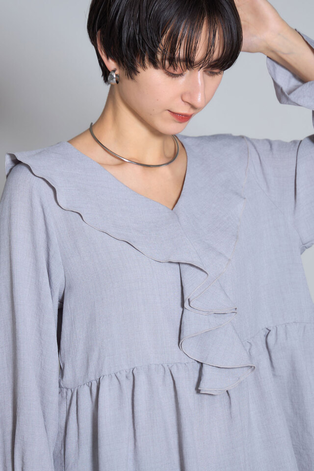 Fページ　91e Silk Georgette Crepe Pant with Slits | EILEEN FISHER