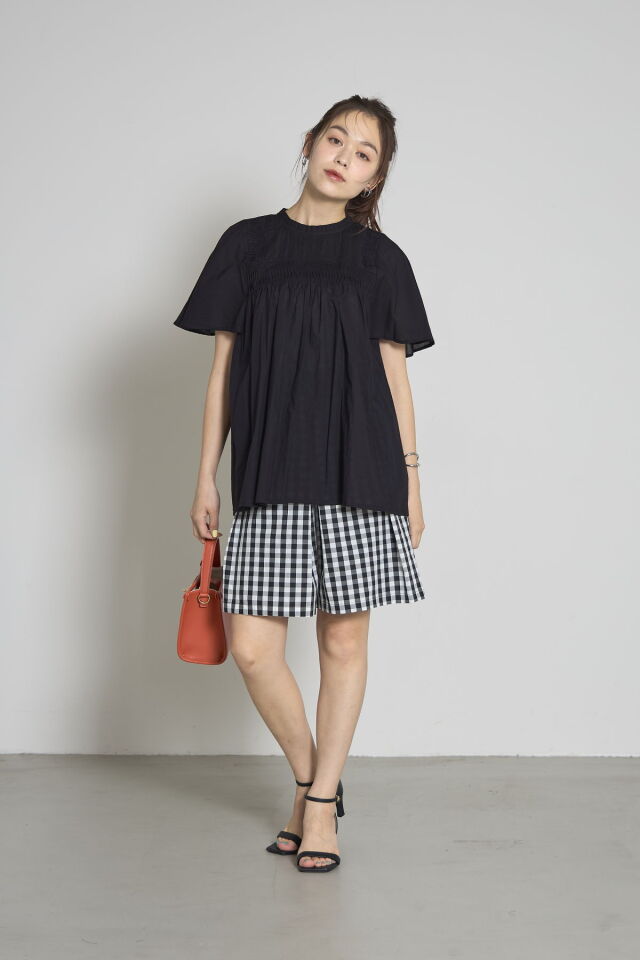 【web限定】【大きいサイズ】 15号(3L) 60キャンブリックピンタックブラウス Amazon | [サブ ストリート] web限定【大きいサイズ】 15号(3L