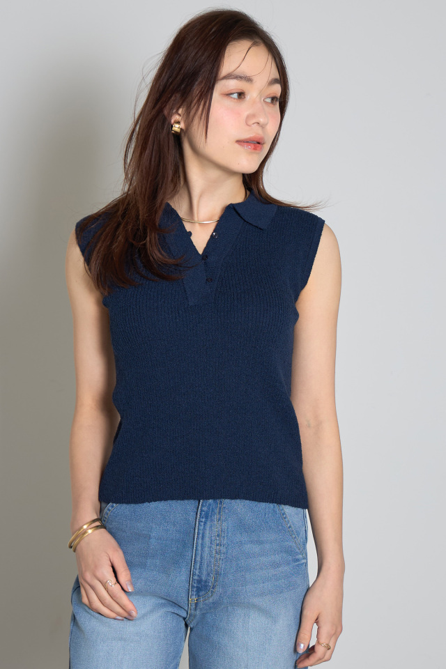 【ブルース】ANREALAGE ビッグブランケット + 半袖ニット osharewalker ニット 半袖 五分袖 トップス 接触冷感 UVカット