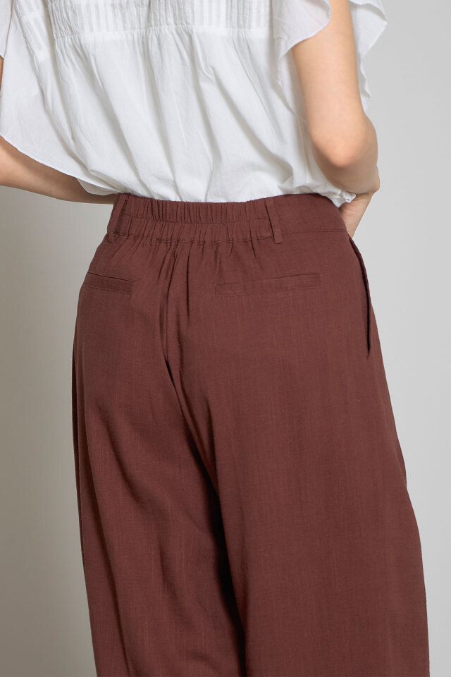リネンタックワイドパンツ（145-196926とセットアップ可）