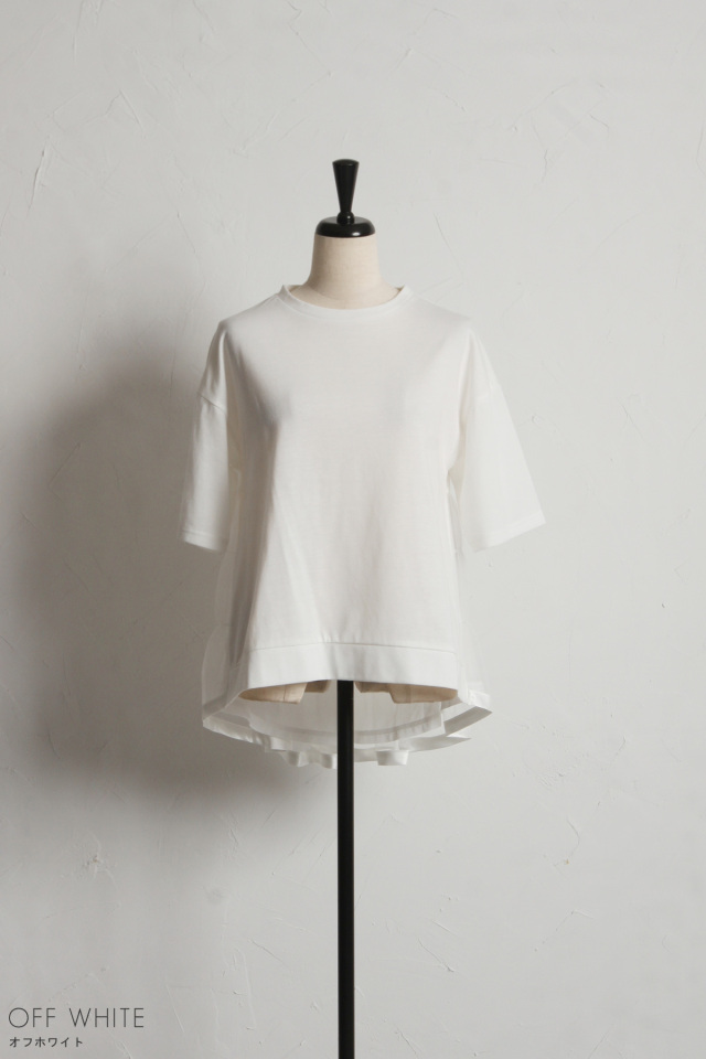 バックチュールTシャツ