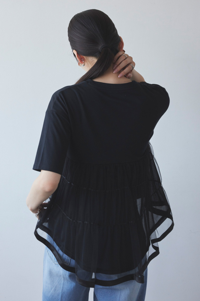 バックチュールTシャツ