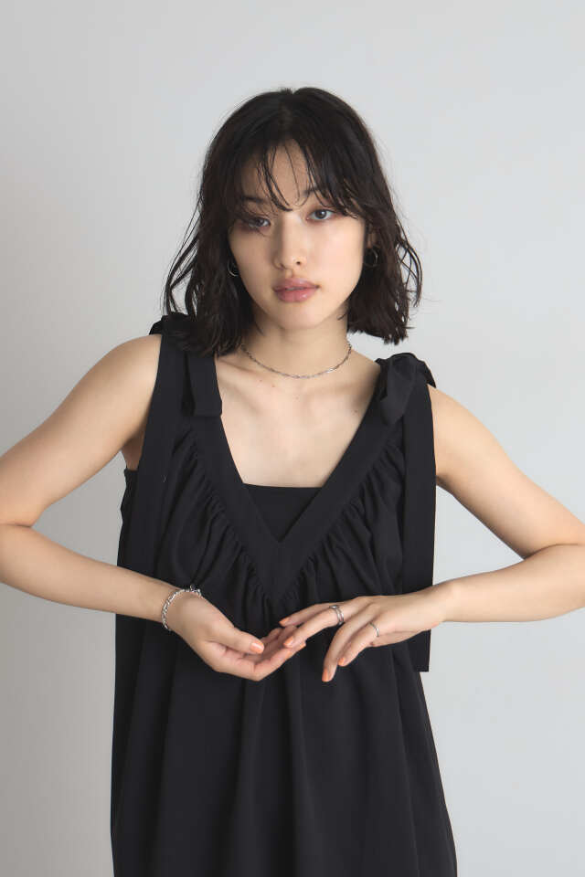 肩リボンワンピース※一部店舗のみ入荷