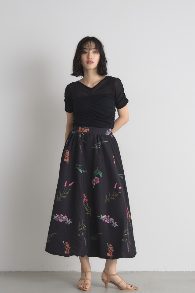 新品ANAYI シアーギャザースリーブプルオーバー ANAYI｜シアーギャザースリーブ プルオーバー | Rakuten Fashion