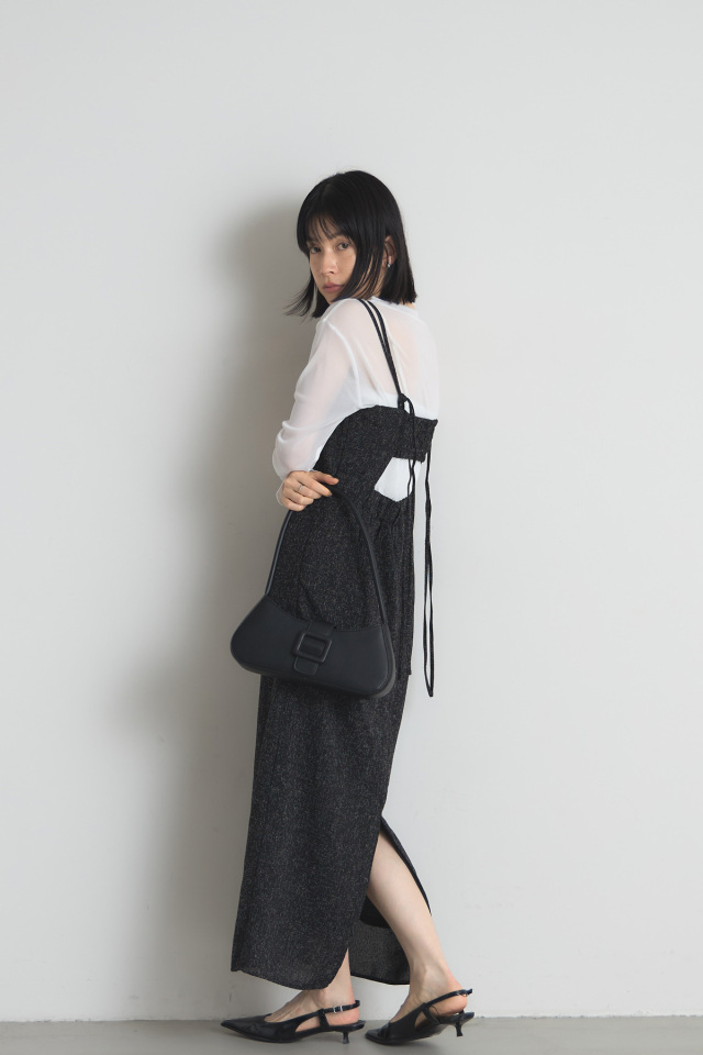 ツイードタイトキャミワンピース※一部店舗のみ入荷