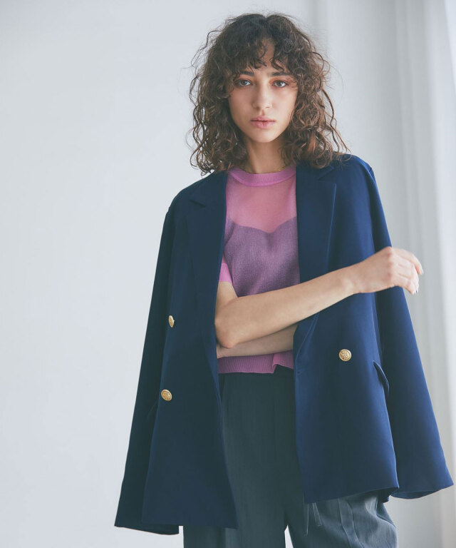 ツイルテーラードジャケット