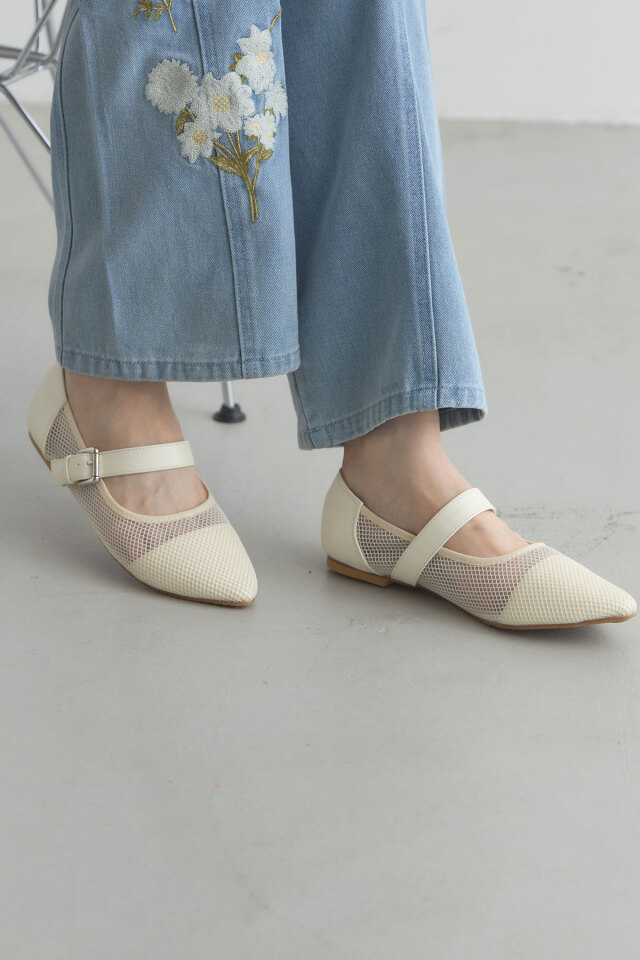メッシュパンプス※一部店舗のみ入荷