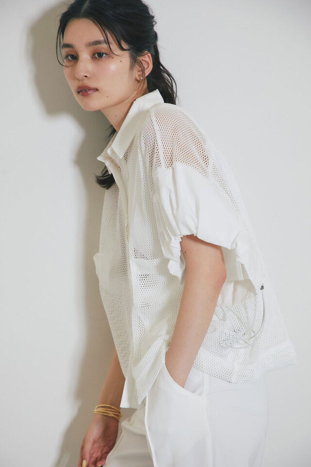 【WEB限定】メッシュシャツ