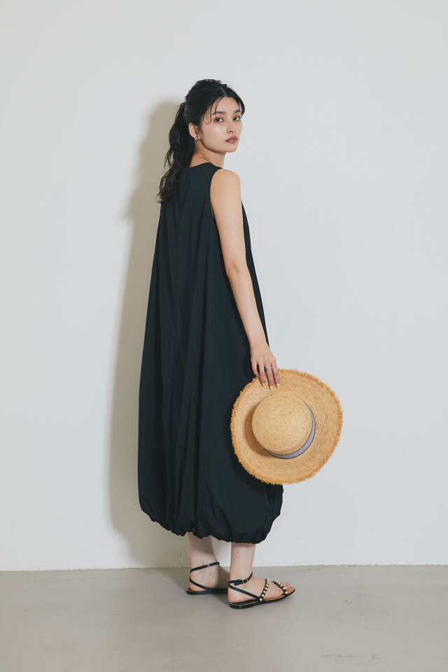 WEB限定】バルーンノースリワンピース