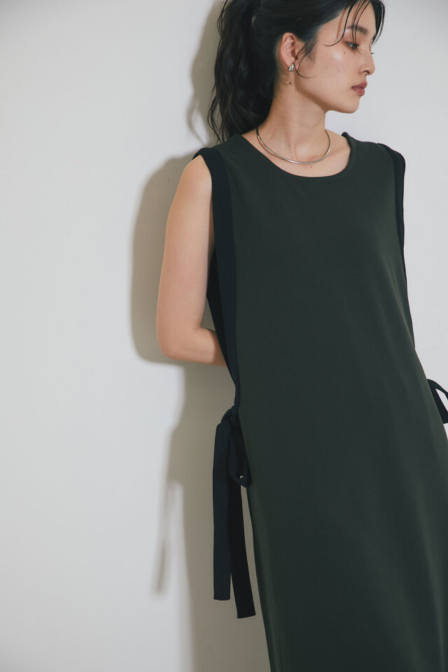 WEB限定】配色ショーゼットワンピース