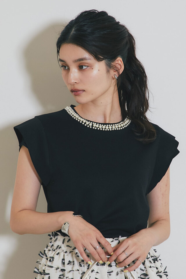 1er Arrondissement - 【新品】定価 19,800円　TELA　スリットデザインカットソー 1er Arrondissement - 【新品】定価 19,800円 TELA スリット