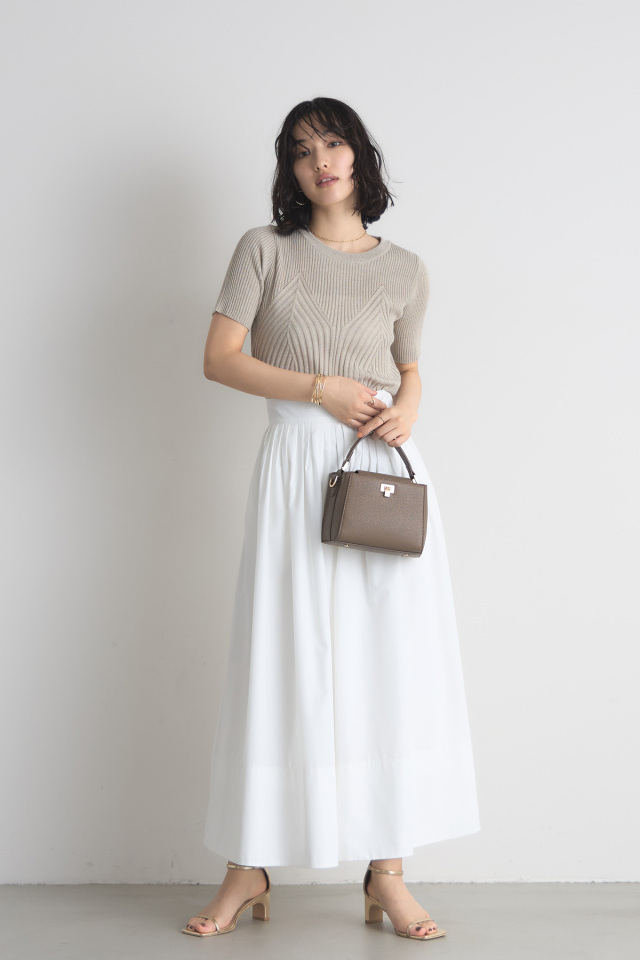 ビスチェライクミックスニットプルオーバー※一部店舗のみ入荷