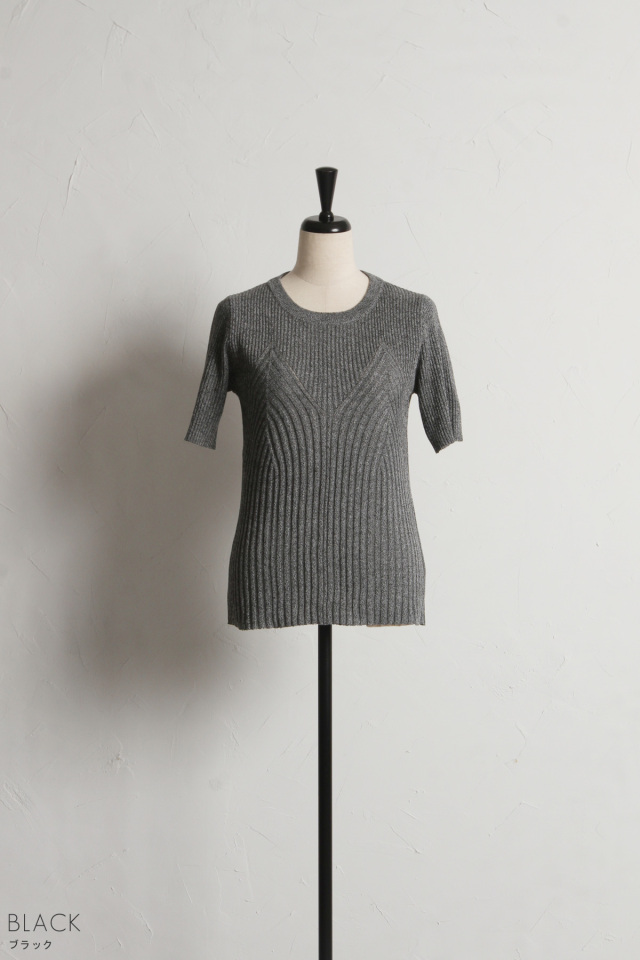 ビスチェライクミックスニットプルオーバー※一部店舗のみ入荷