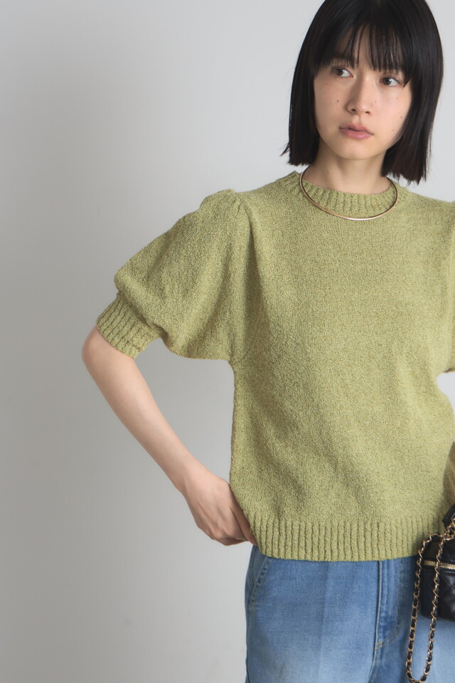 plage fur ボリュームスリーブプルオーバー　美品 楽天市場】【クーポンで50％OFF 8/22 17:59まで】プルオーバー