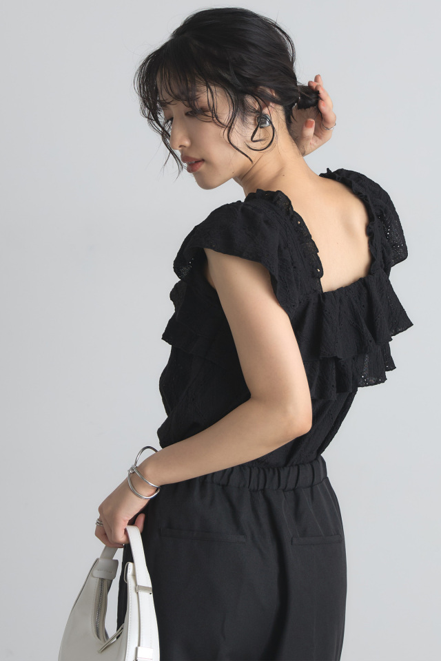 アイレットレースキャミソール※一部店舗のみ入荷