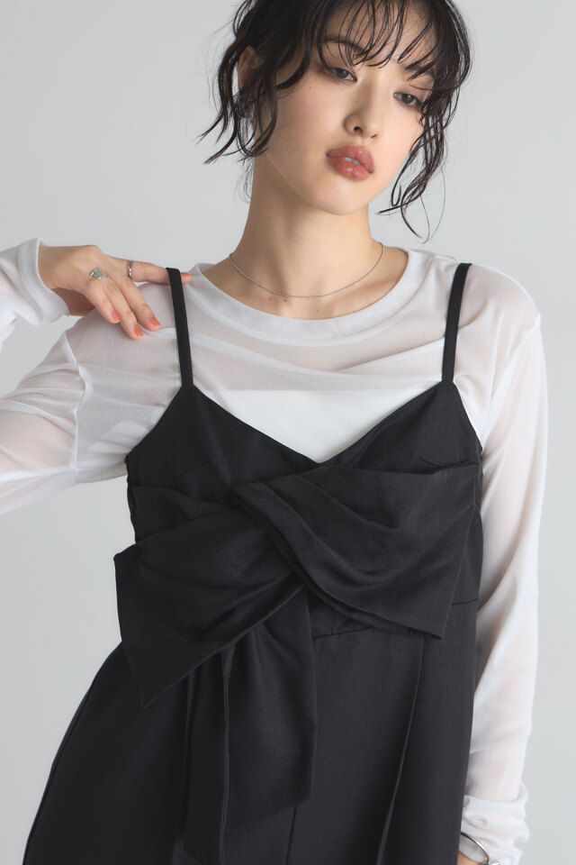 リボンデザインオールインワン※一部店舗のみ入荷