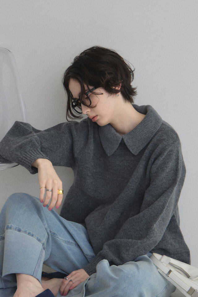 ケーブルニット