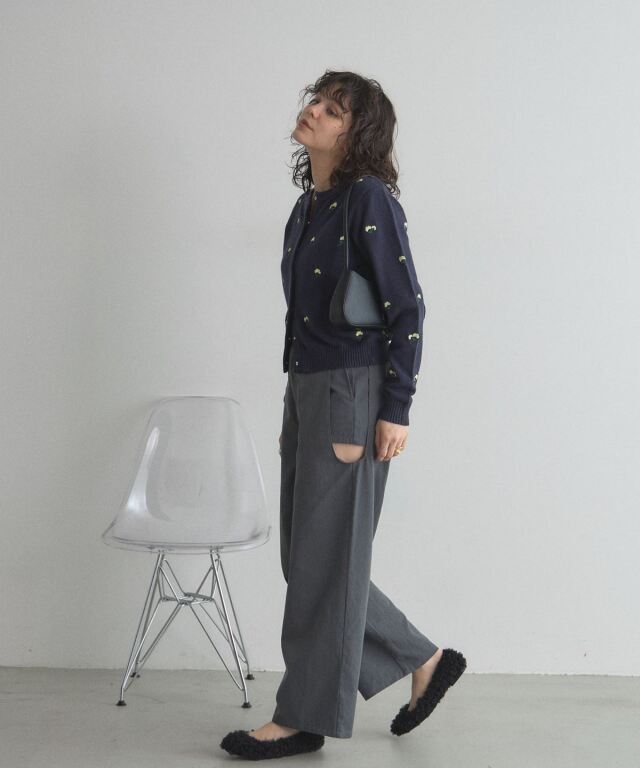 【※9/4(木)終了】Y's 22SS コットンムササビニット カーディガン コットンムササビニット 22SS カーディガン 【※9/4(木)終了】Y's