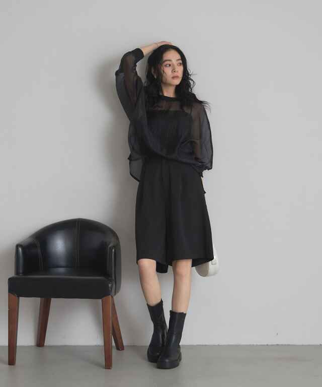 オフィシャルサイト限定】シアーブラウス