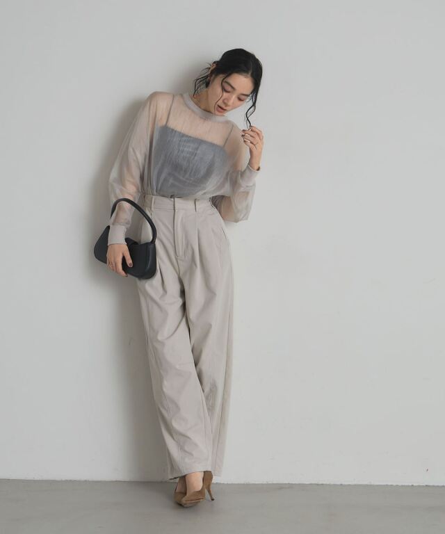 オフィシャルサイト限定】シアーブラウス